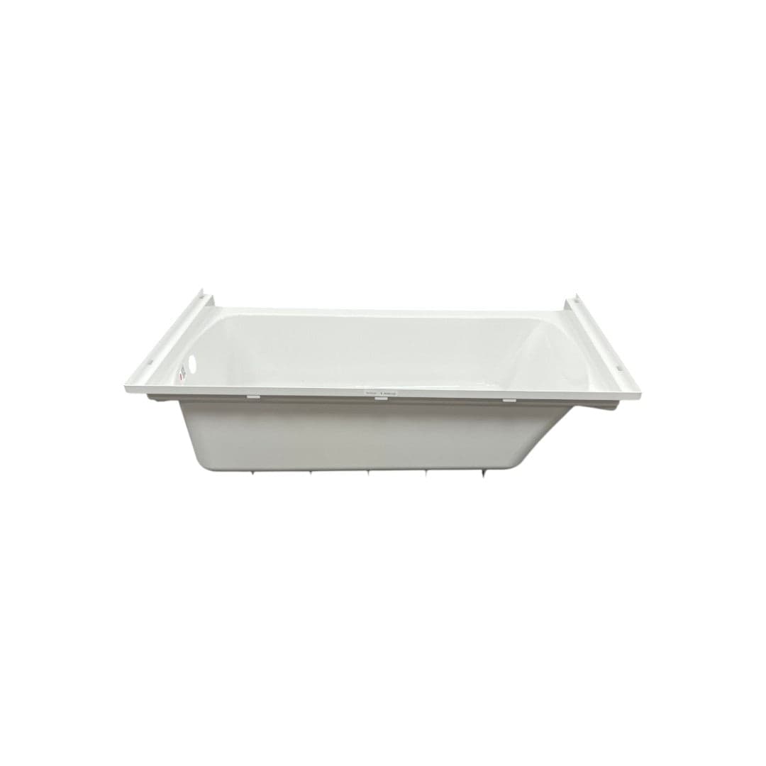 Woodbridge Composite Rectangular 3-Wall Alcove Tub (Tub Surrounded Compatible), Drain Hole TB-6032-R - Thumbnail 2