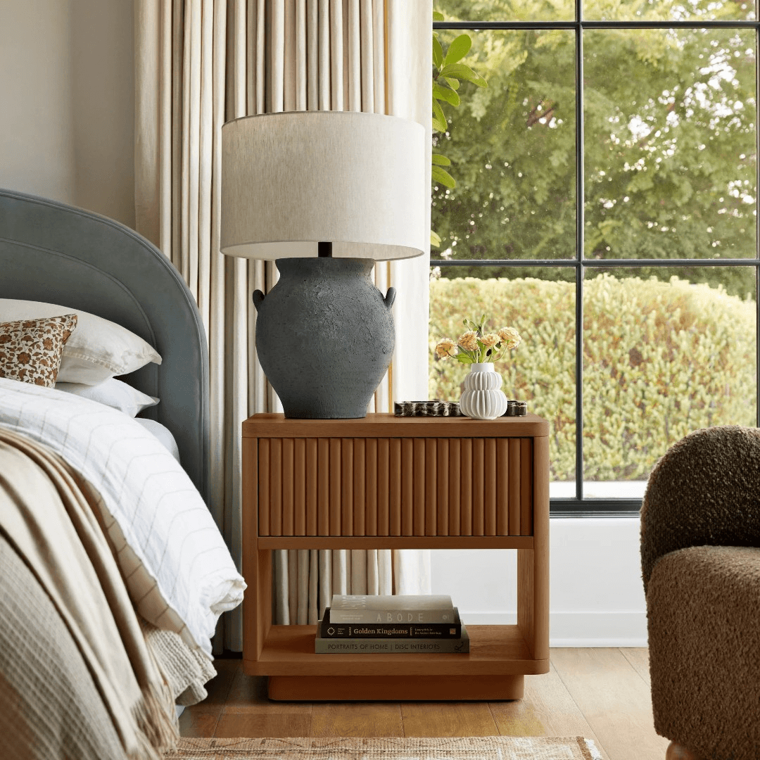 Lulu and Georgia Rutherford Nightstand - Natural Oak