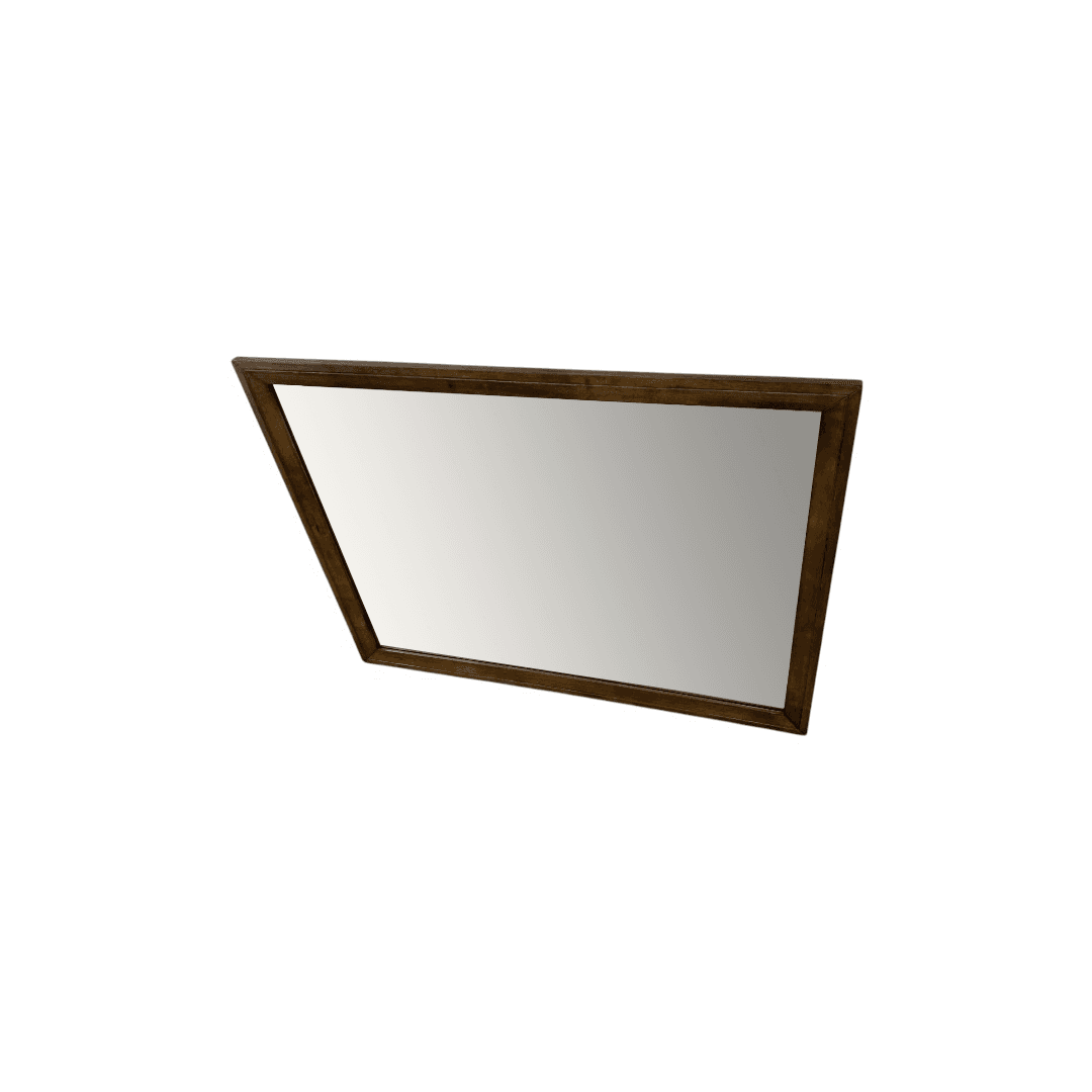 New Classic Furniture Ballard Walnut Rectangular Dresser Mirror - Thumbnail 6