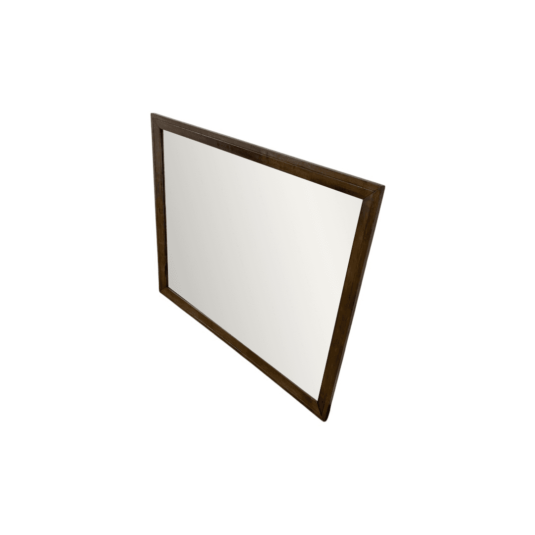 New Classic Furniture Ballard Walnut Rectangular Dresser Mirror - Thumbnail 5