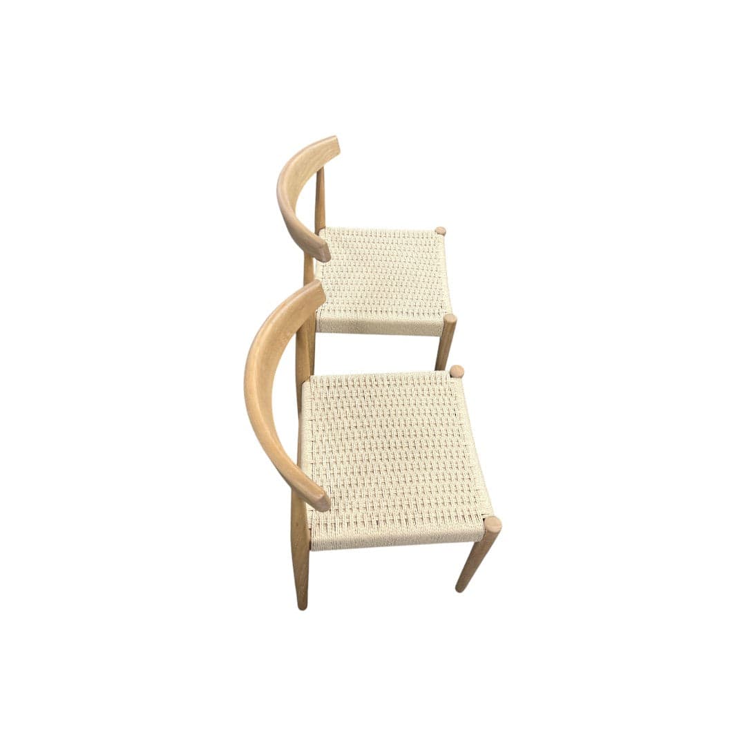 Castlery Austen Chair Set of 2 -White Wash - Thumbnail 10