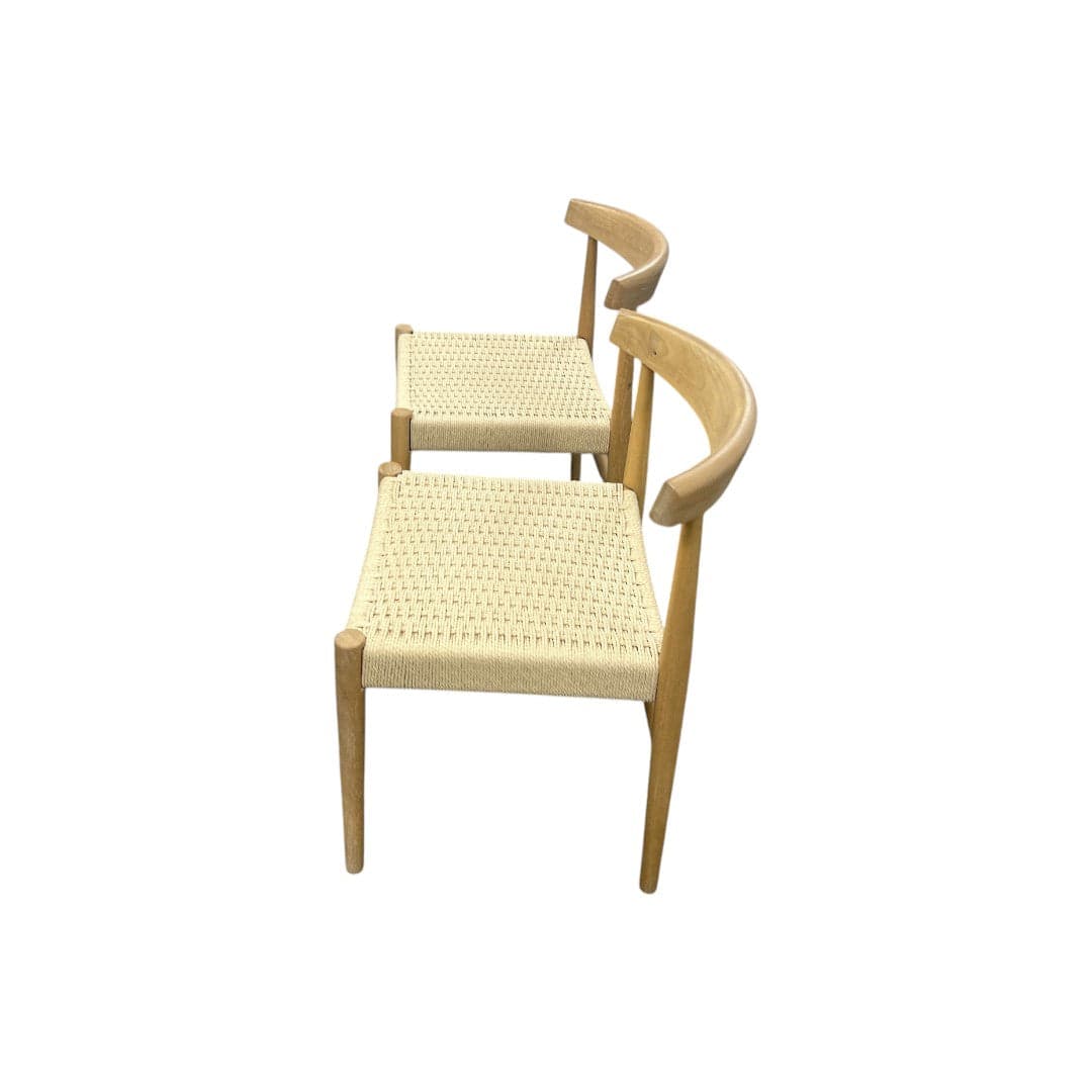 Castlery Austen Chair Set of 2 -White Wash - Thumbnail 5