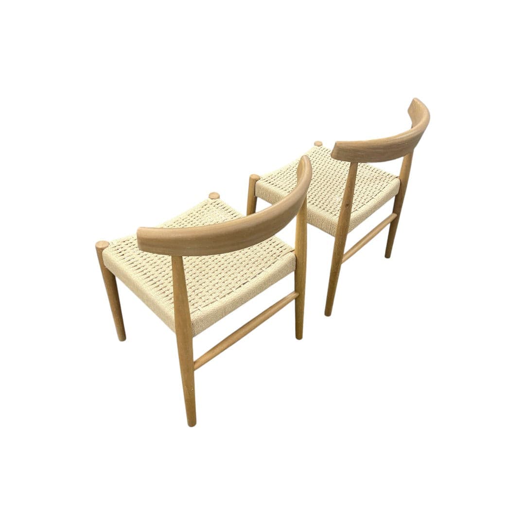 Castlery Austen Chair Set of 2 -White Wash - Thumbnail 6