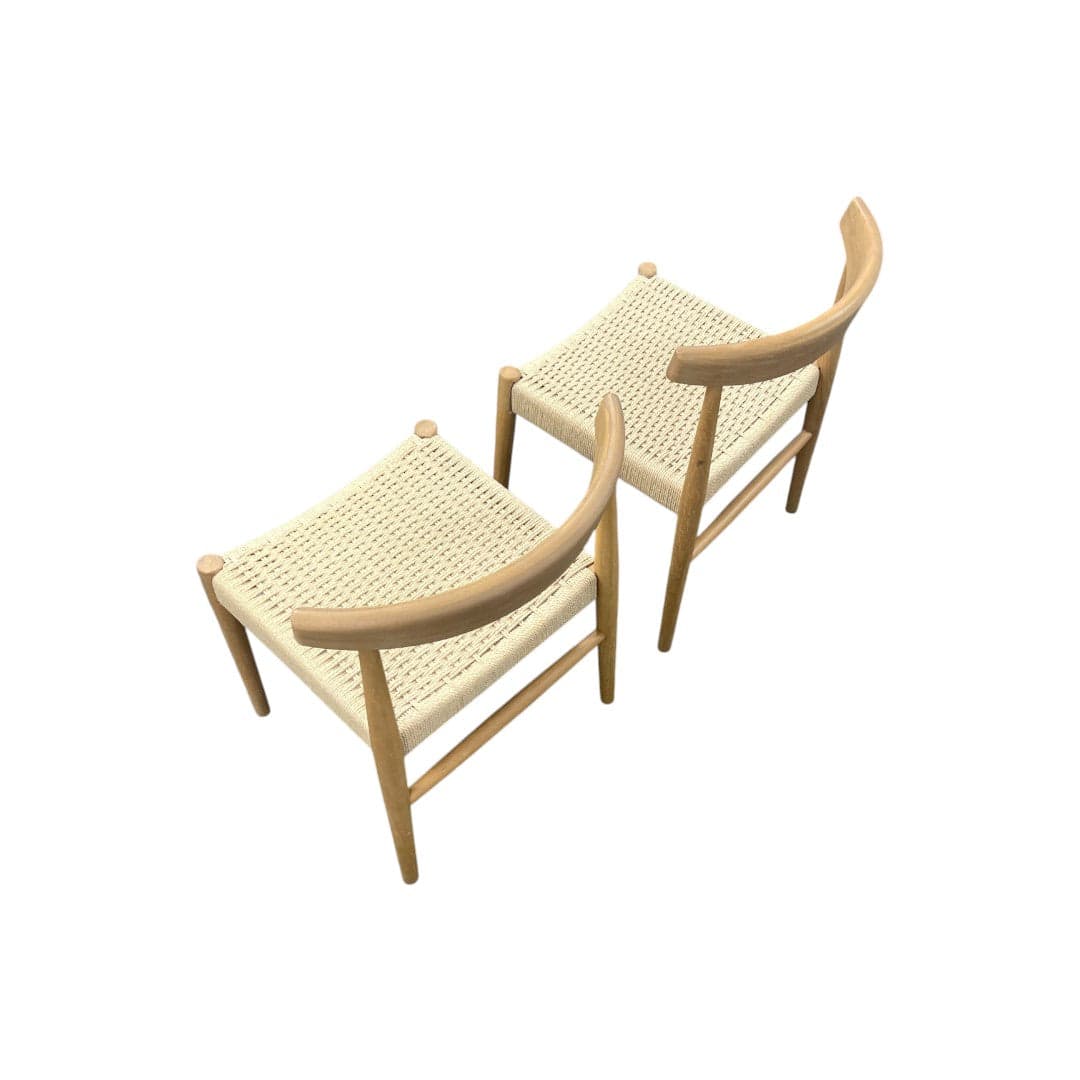 Castlery Austen Chair Set of 2 -White Wash - Thumbnail 7