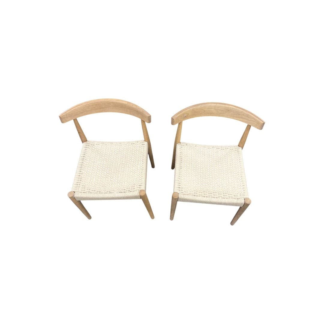 Castlery Austen Chair Set of 2 -White Wash - Thumbnail 12