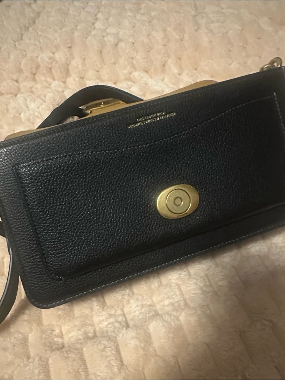 Coach Black Leather Tabby Shoulder Bag 26 - Thumbnail 4