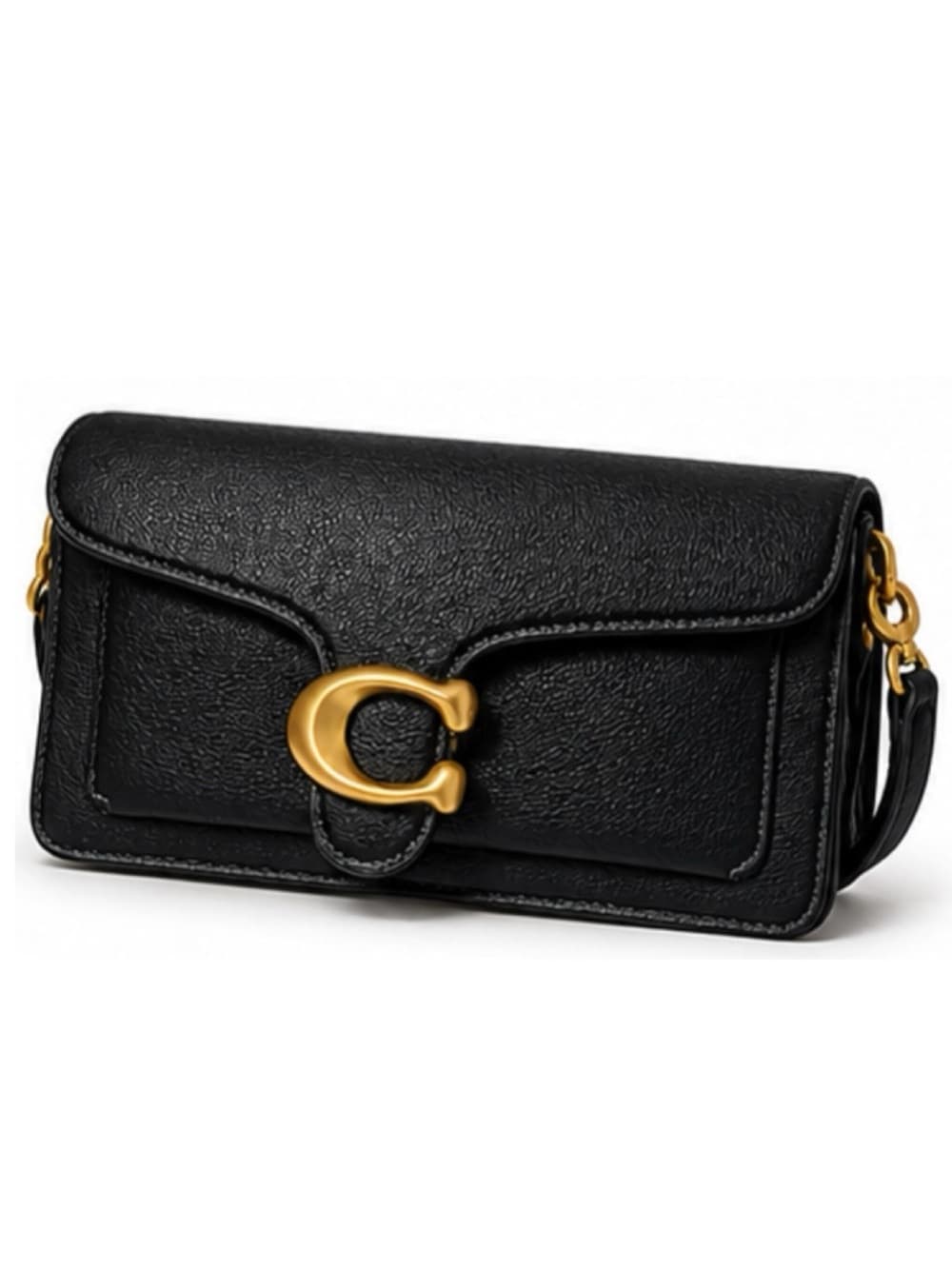 Coach Black Leather Tabby Shoulder Bag 26 - Thumbnail 3