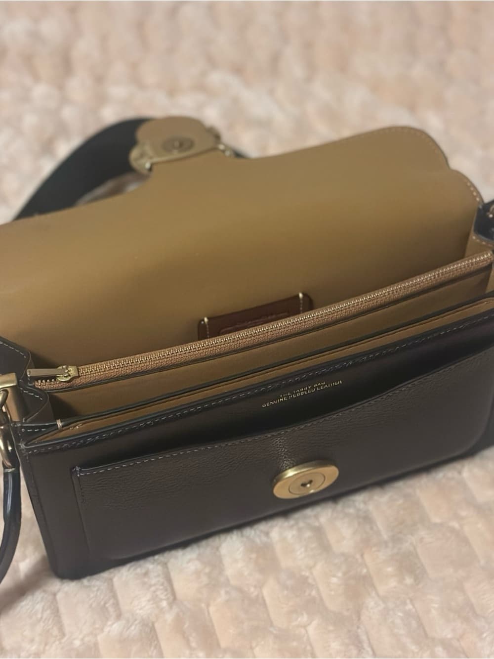 Coach Black Leather Tabby Shoulder Bag 26 - Thumbnail 7