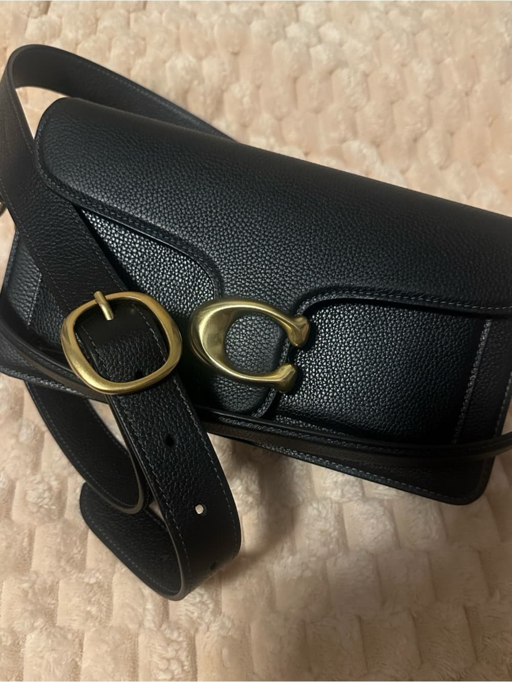 Coach Black Leather Tabby Shoulder Bag 26 - Thumbnail 5