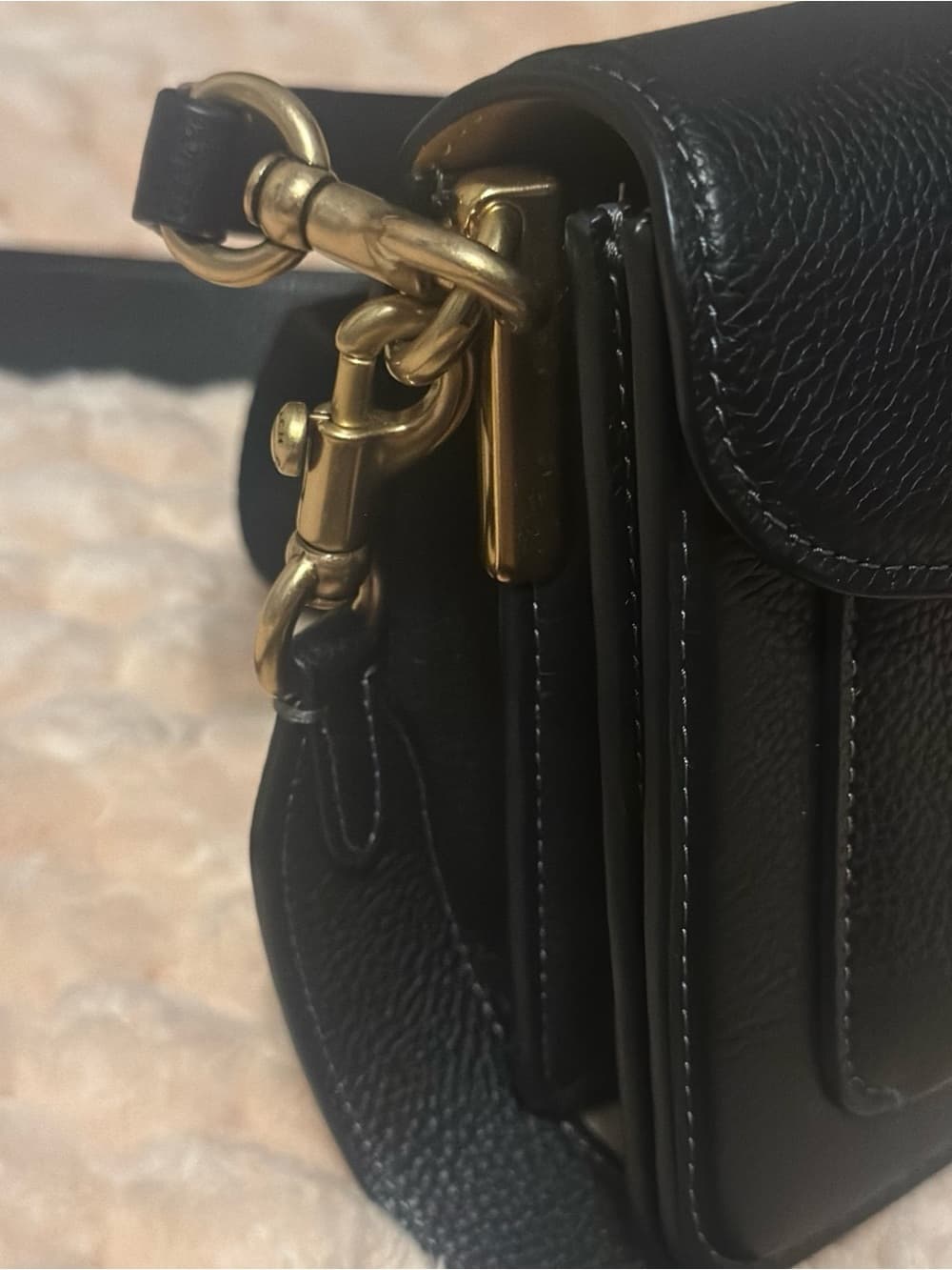Coach Black Leather Tabby Shoulder Bag 26 - Thumbnail 11