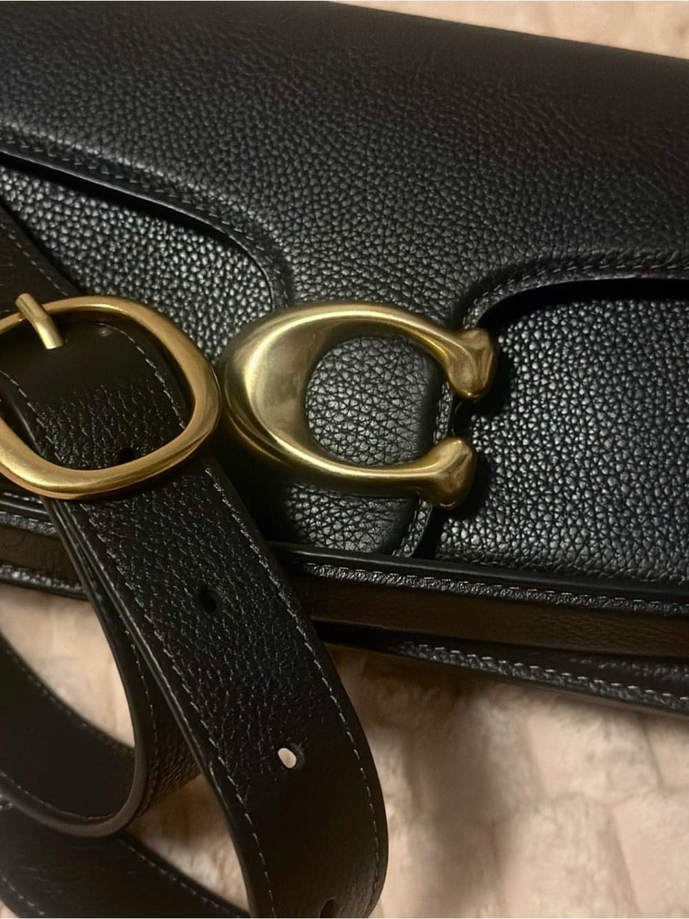 Coach Black Leather Tabby Shoulder Bag 26 - Thumbnail 10