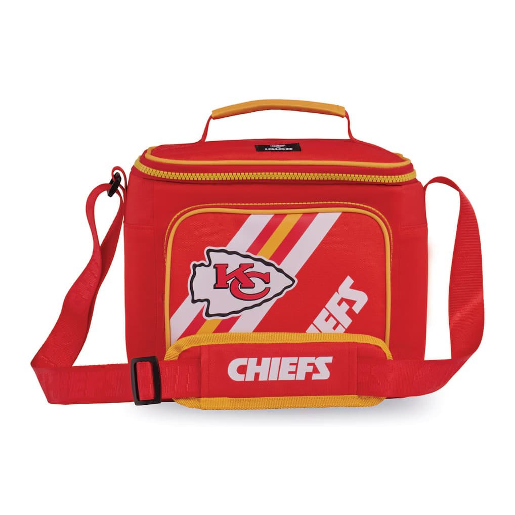 Kansas City Chiefs IGLOO Square Lined 4-Pack Cooler - Thumbnail 2