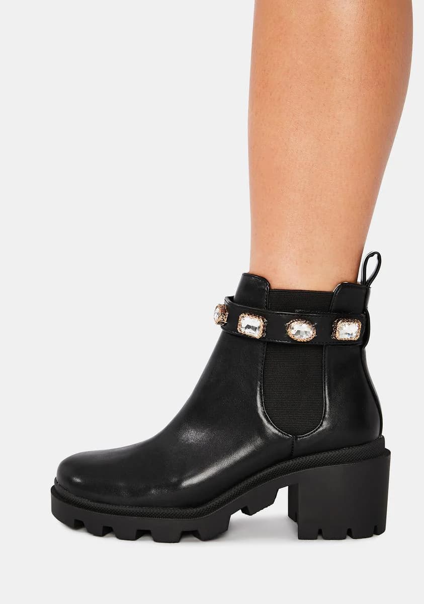 Steve Madden Amulet Ankle Bootie - Black | Size 6.5 - Thumbnail 2