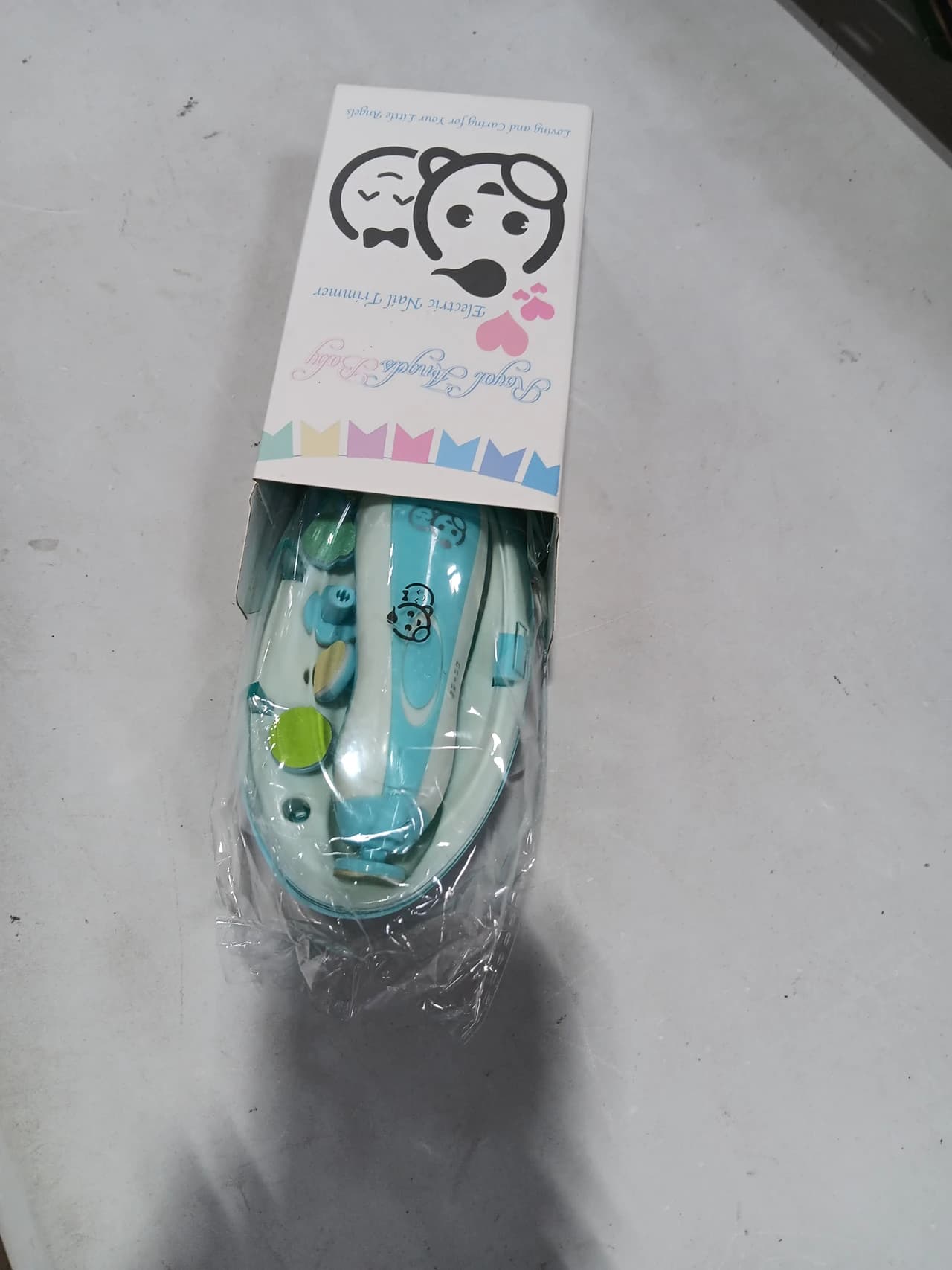 Electric Baby Nail Trimmer with 19 Filing Tools - Thumbnail 4
