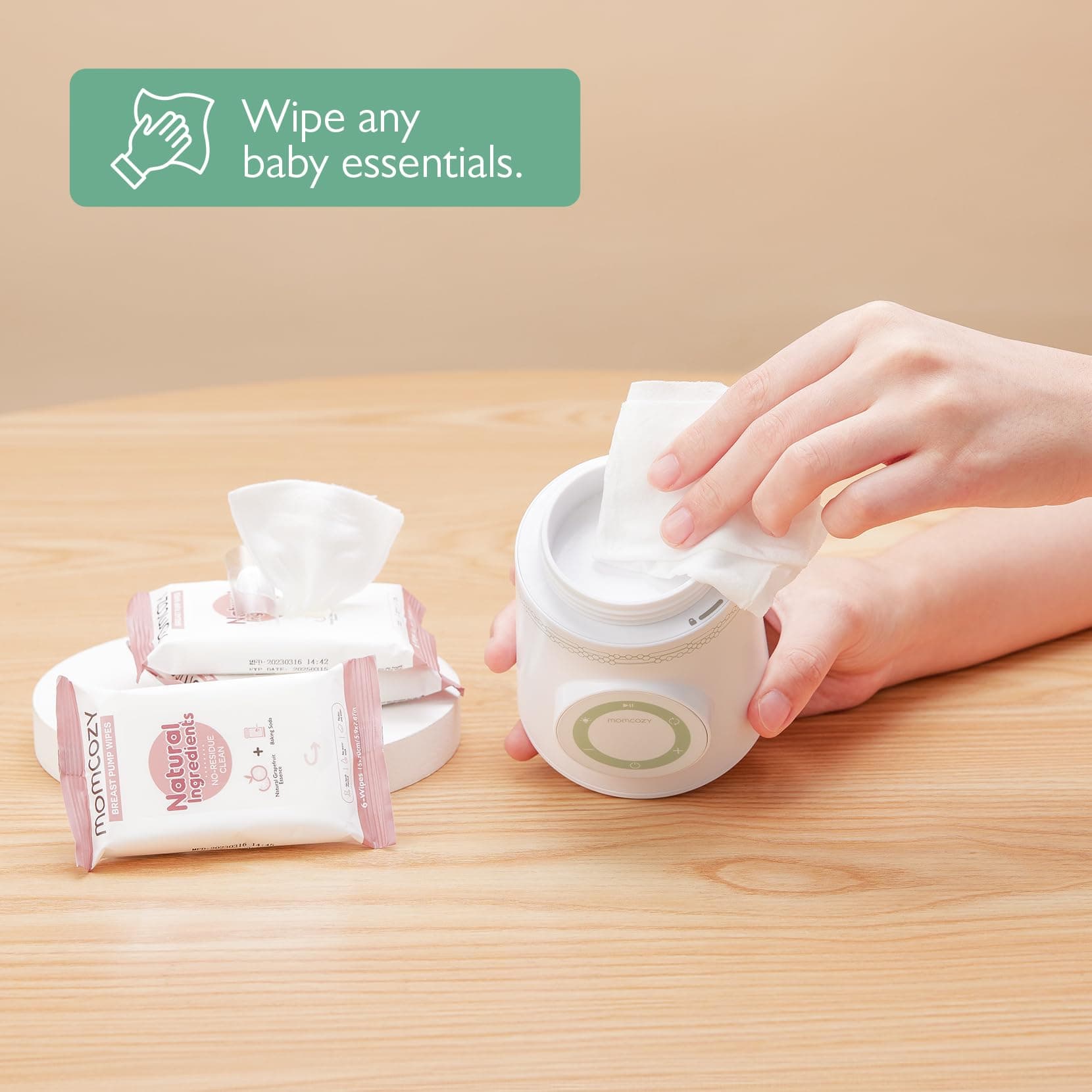 Momcozy Portable Bottle Warmer for Travel, Double Leak-Proof Travel Bottle Warmer with Fast Heating, Safety Material Baby Bottle Warmer for Dr. Brown, Philips Avent, Medela, Tommee Tippee, Comotomo - Thumbnail 7