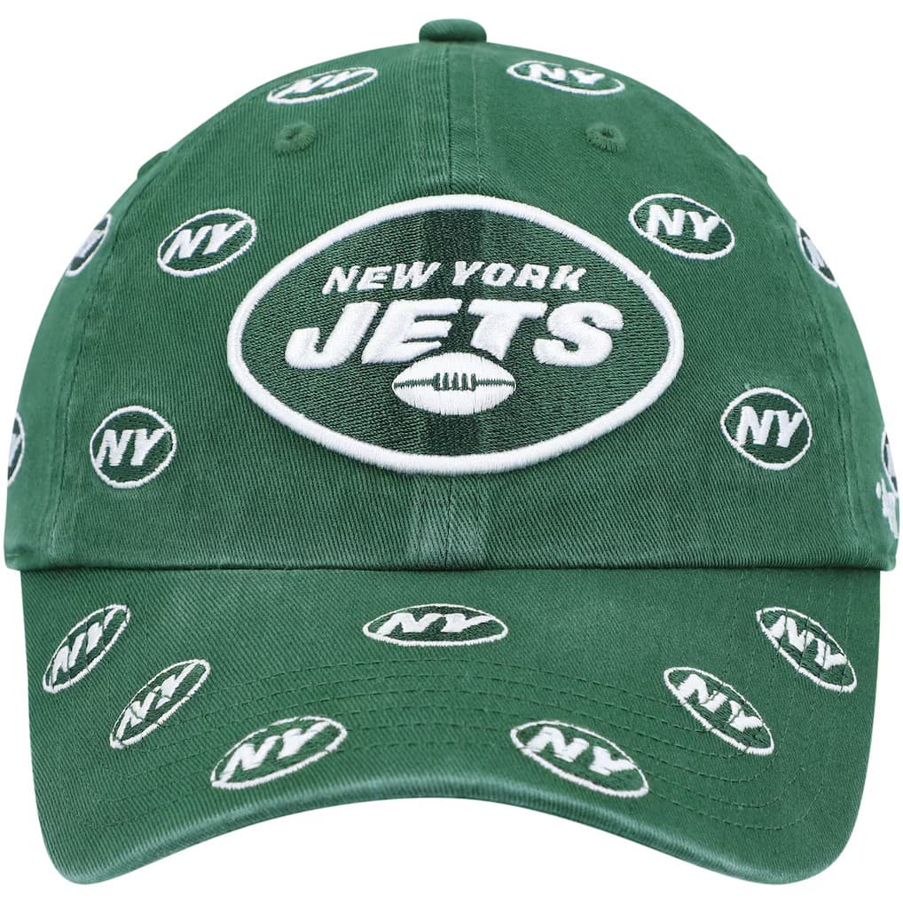 New York Jets '47 Women's Confetti Clean Up Adjustable Hat - Green - Thumbnail 3