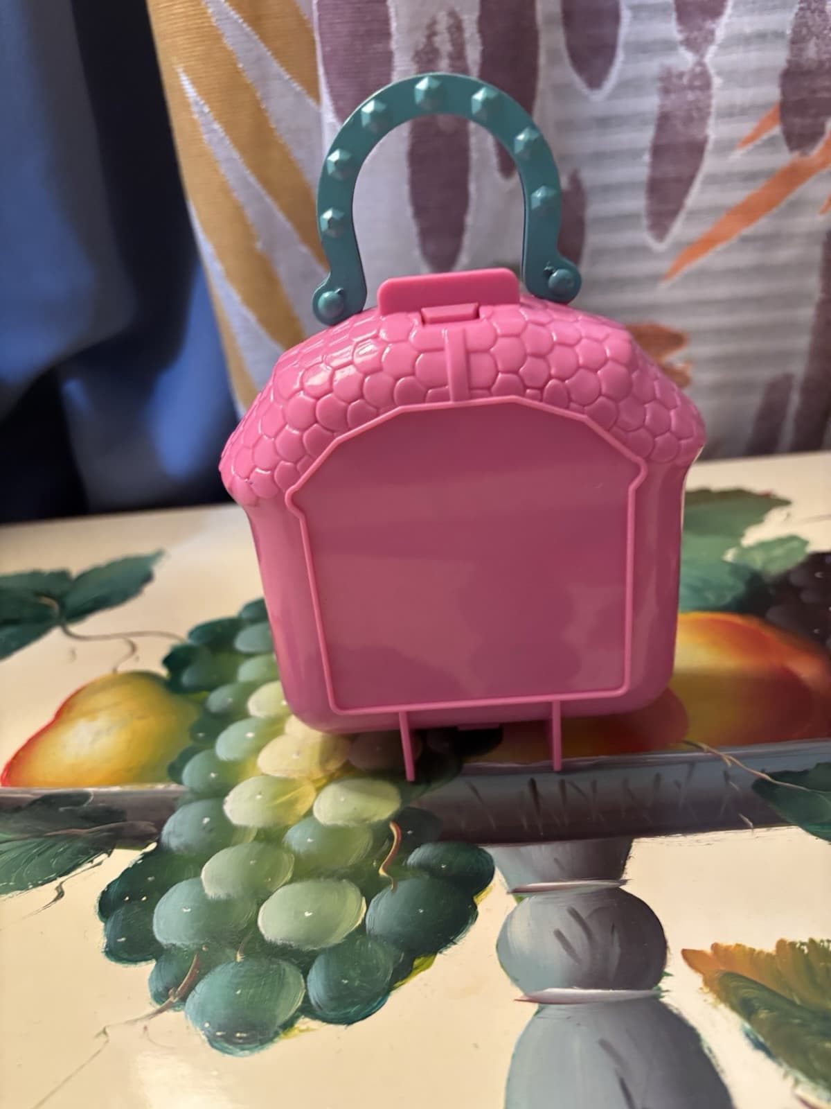 Vintage Polly Pocket Horse Barn W/ Polly Attached To Saddle And 2 Horse Figures - Thumbnail 6