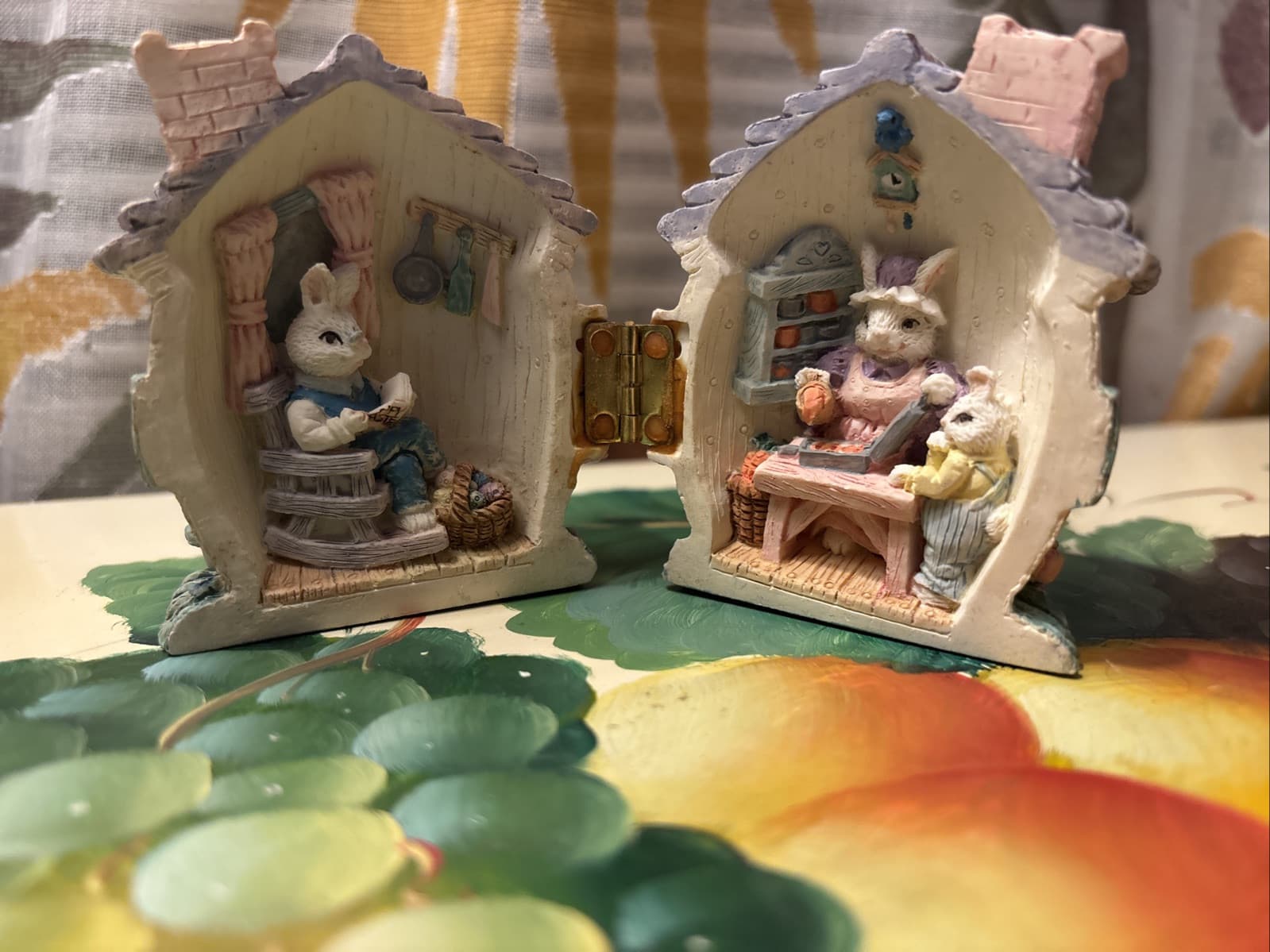 Vintage Rabbit Home Spring Decoration