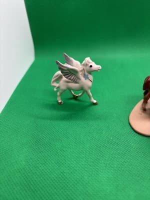 Hagen Renaker Appaloosa & Colt w/ Base And Pegasus With Chips And Kintsugi - Thumbnail 4