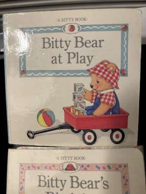 Vintage Lot Of 5 American Girl Pleasant Company Bitty Bear Books - Thumbnail 5