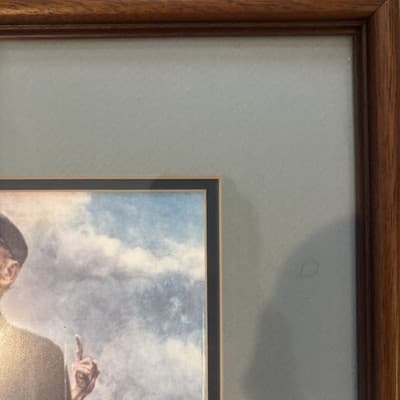Professionally framed iconic Norman Rockwell print “Tough Call” 29.5”X 17.5” - Thumbnail 9