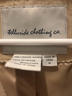 Telluride Western Style Leather Jacket With Fringe - Thumbnail 4
