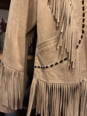 Telluride Western Style Leather Jacket With Fringe - Thumbnail 7