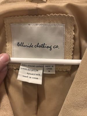 Telluride Western Style Leather Jacket With Fringe - Thumbnail 3