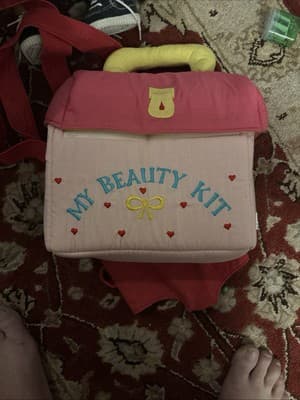 Vintage Pockets of Learning "My Beauty Kit" Soft Fabric Playset – 1990s - Thumbnail 10