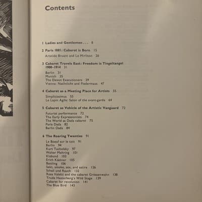 Cabaret Voltaire History Lisa Appignanesi 1976 Universe Books HC DJ 1st US Ed - Thumbnail 4