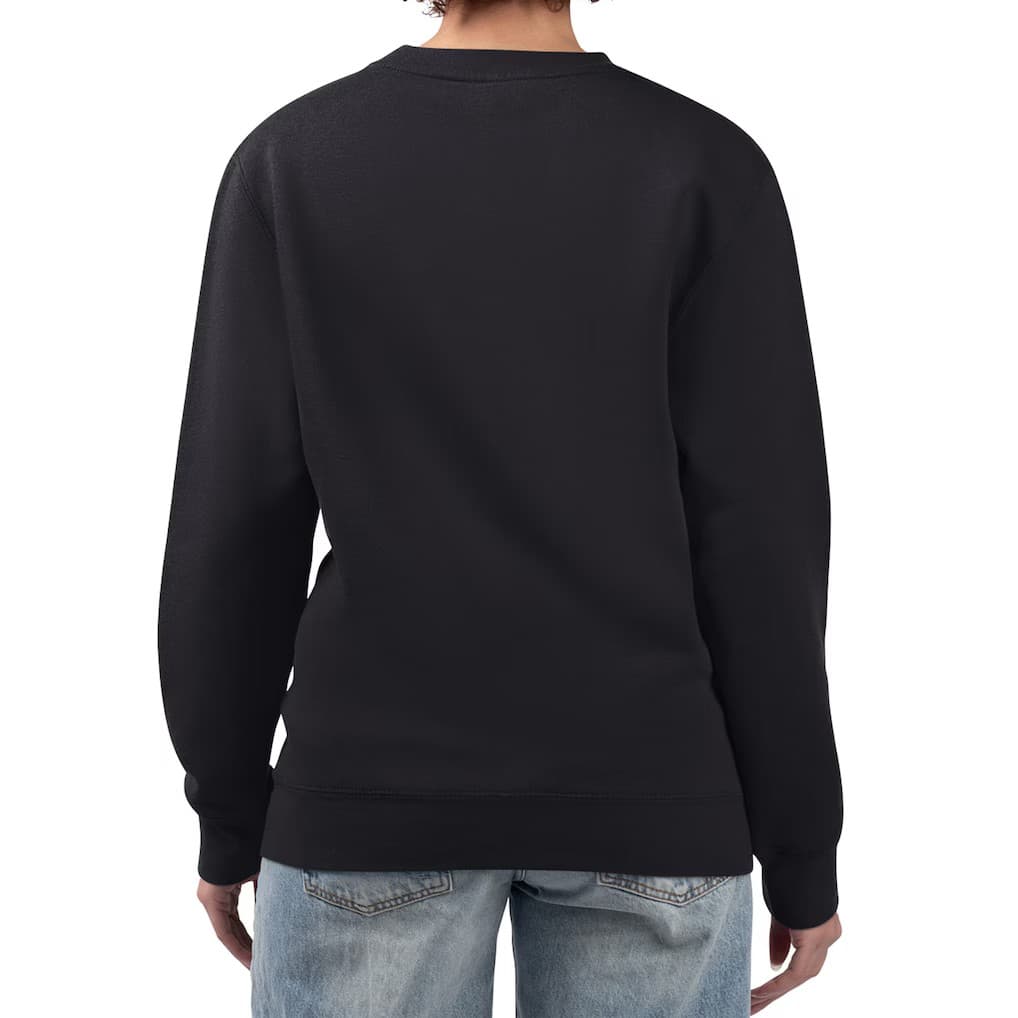 Women's New Jersey Devils G-III 4Her by Carl Banks Team Logo Tri-Blend Fleece Pullover Sweatshirt - Black | Size Small - Thumbnail 2
