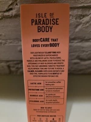 Isle of Paradise Confidently Clear Body Moisturizer Travel Size .67 FL OZ 🍑 - Thumbnail 6