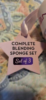 The Crème Shop Complete Blending Sponge Set of 3 Makeup Sponges NEW Sealed Trio! - Thumbnail 3