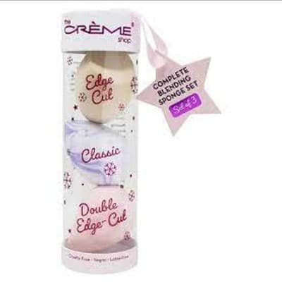 The Crème Shop Complete Blending Sponge Set of 3 Makeup Sponges NEW Sealed Trio! - Thumbnail 5
