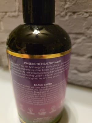 Blaq Luxury Sage & Lychee Daily Styling Lotion 12 Fl Oz Moisturizing - Exp.03/26 - Thumbnail 4