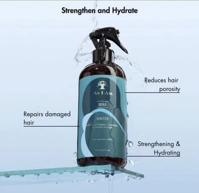 As I Am Bond Water 16oz Hair Repair Treatment Strengthening Moisture NewNo Box - Thumbnail 6
