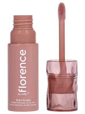 Florence By Mills Stay Plush Serum Infused Lip Oil Tint 0.27oz New In Box NIB!!! - Thumbnail 3