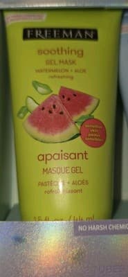 Freeman Hydrating & Soothing Gel Face Mask 2 Piece Set Watermelon Aloe/Sealed!! - Thumbnail 5