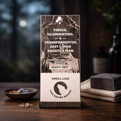 Dr. Squatch Werewolf Wash Limited Edition Bar Soap 5oz Natural/Heavy Grit NIP!! - Thumbnail 4