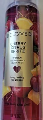 Beloved Cherry Citrus Spritz Body Mist 8oz Vegan Fine Fragrance Spray NEW Disc* - Thumbnail 2