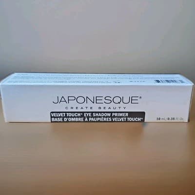 JAPONESQUE Velvet Touch Eye Shadow Primer 10mL Long Lasting Crease Free NIB New! - Thumbnail 5