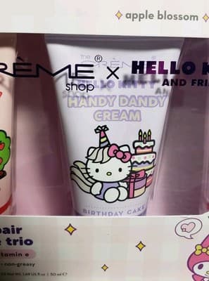 The Creme Shop x Hello Kitty Handy Dandy Hand Cream Trio LE Gift Set New NIB Box - Thumbnail 4