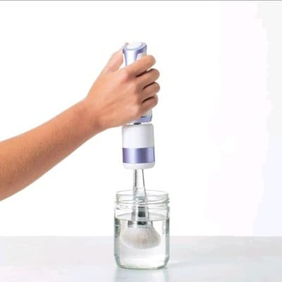 Plum Beauty Automatic Makeup Brush Cleaner Adjustable Fits Most Brush Sizes NIB! - Thumbnail 6