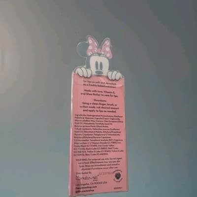 The Creme Shop x Disney Minnie Macaron Lip Balm 0.26oz Hydrating New In Box!!! - Thumbnail 5