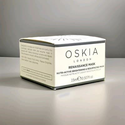 OSKIA London Renaissance Mask Brightening Resurfacing 15mL NIB Sealed NEW Sealed - Thumbnail 2