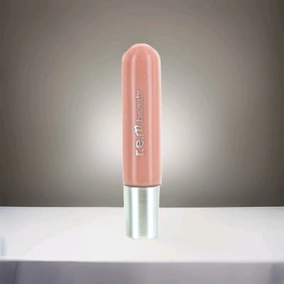 r.e.m. beauty On Your Collar Plumping Lip Gloss Pink Razor 0.28oz NIB NEW - Thumbnail 2