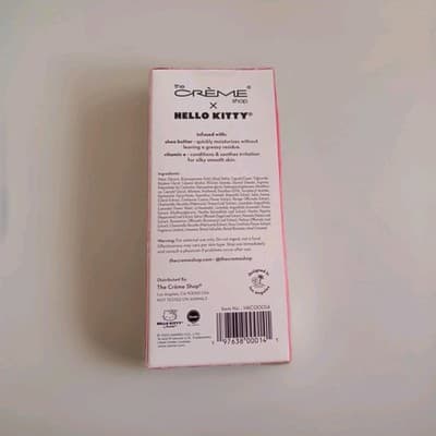 The Crème Shop Hello Kitty Strawberry Peach Hand Cream 50mL Limited Edition NEW - Thumbnail 2