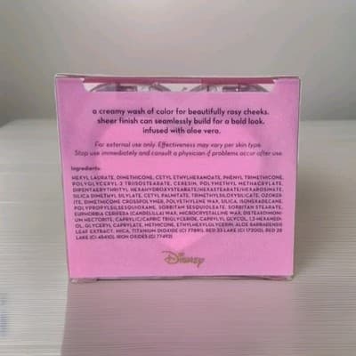 The Crème Shop Disney Jasmine Cream Blush Balm Princess Glow Makeup NIB NEW!!! - Thumbnail 2