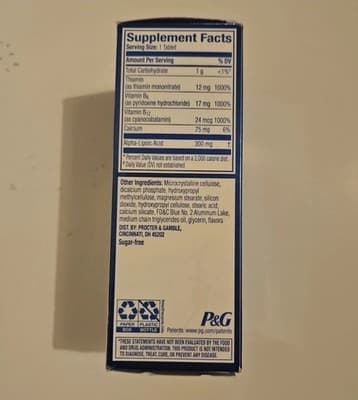 Nervive Nerve Health Dietary Supplement 30 Tablets Exp 2027+ - Thumbnail 2