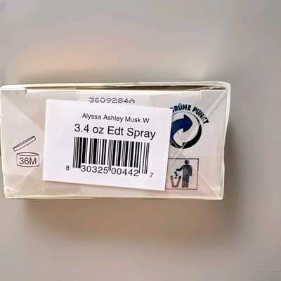Alyssa Ashley Musk Eau De Toilette Spray 3.4oz EDT Unisex Fragrance NEW Sealed!! - Thumbnail 4